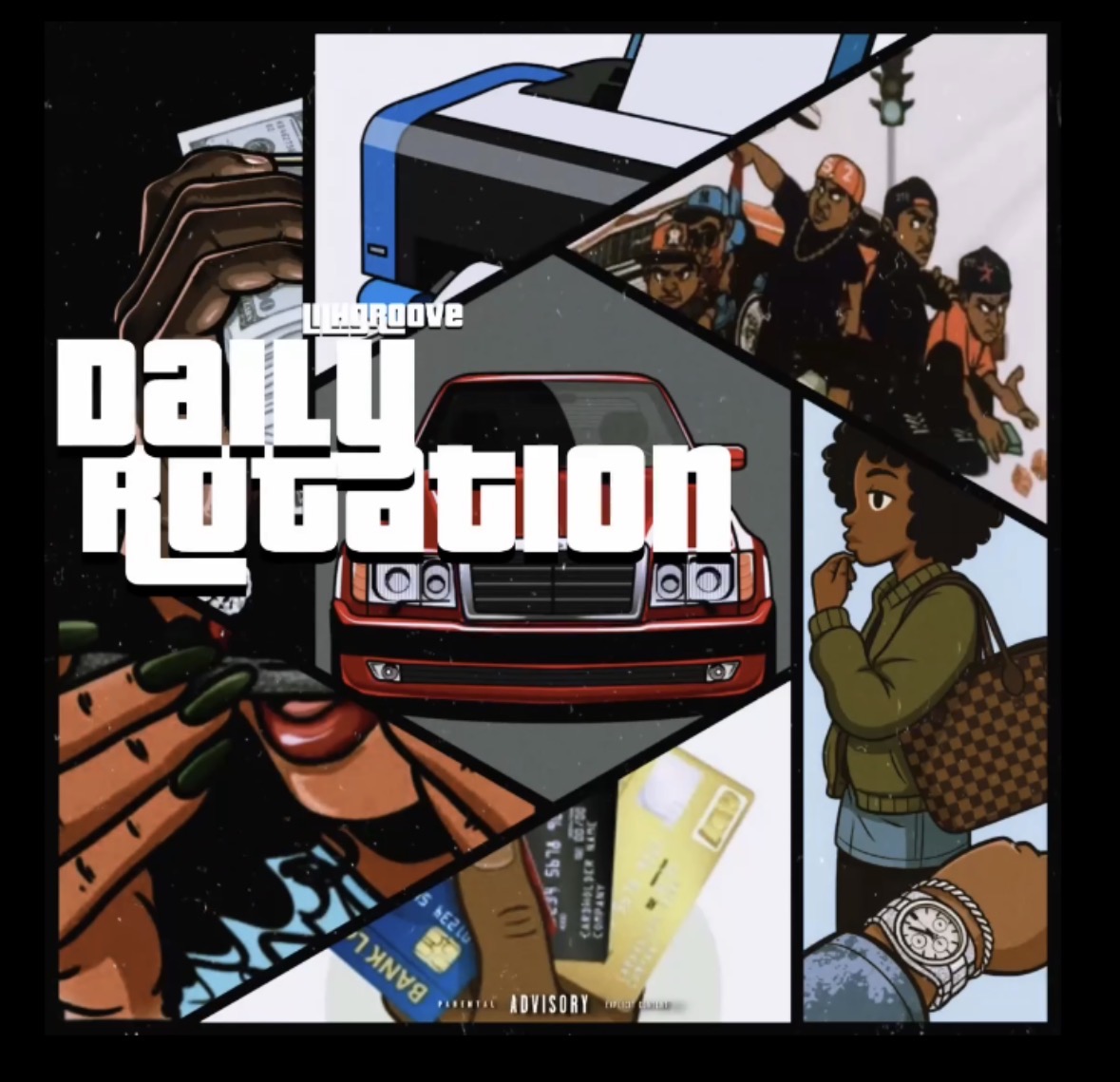 Daily Rotation LP cover